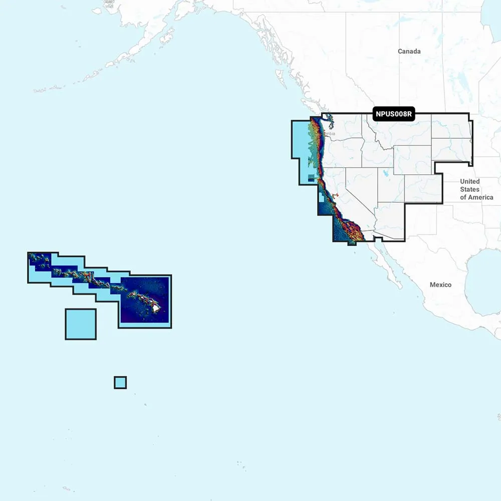 010-C1371-40 Platinum Plus NPUS008R U.S. West Fishing Map