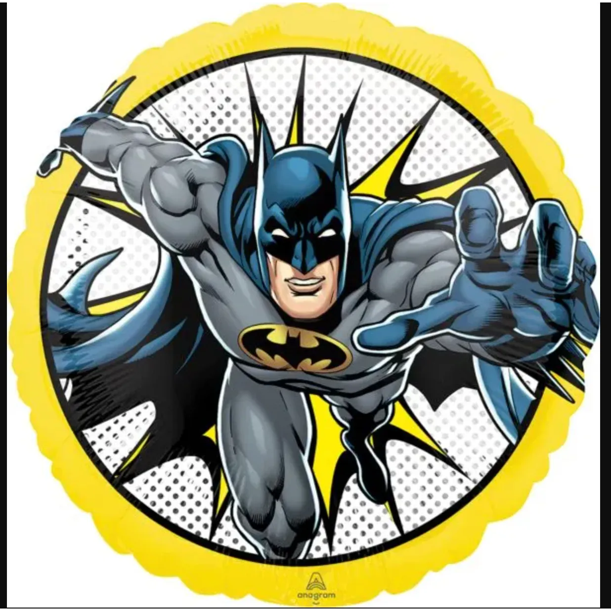 17" Batman round balloon