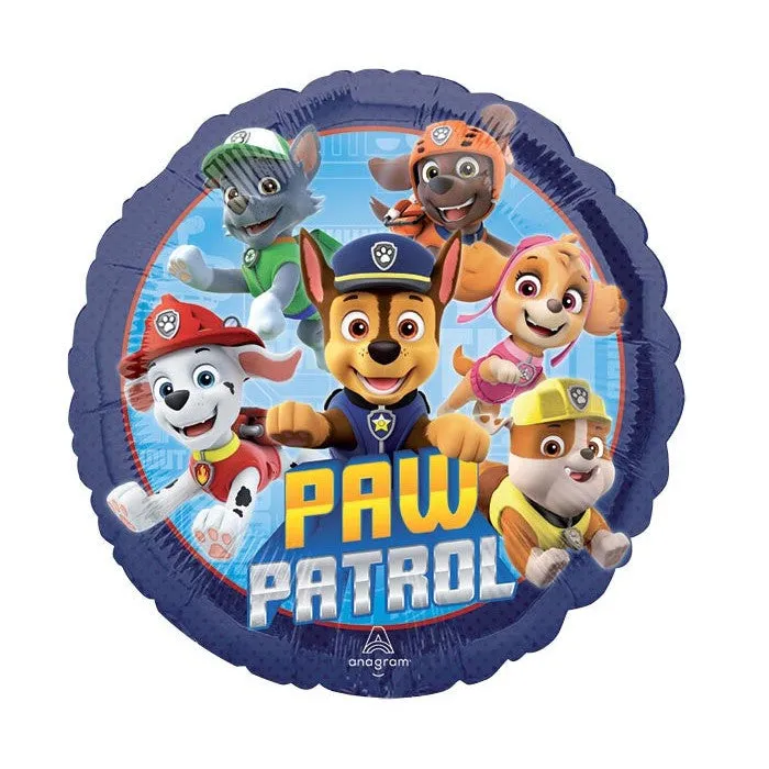 17" Paw Patrol Foil Balloon