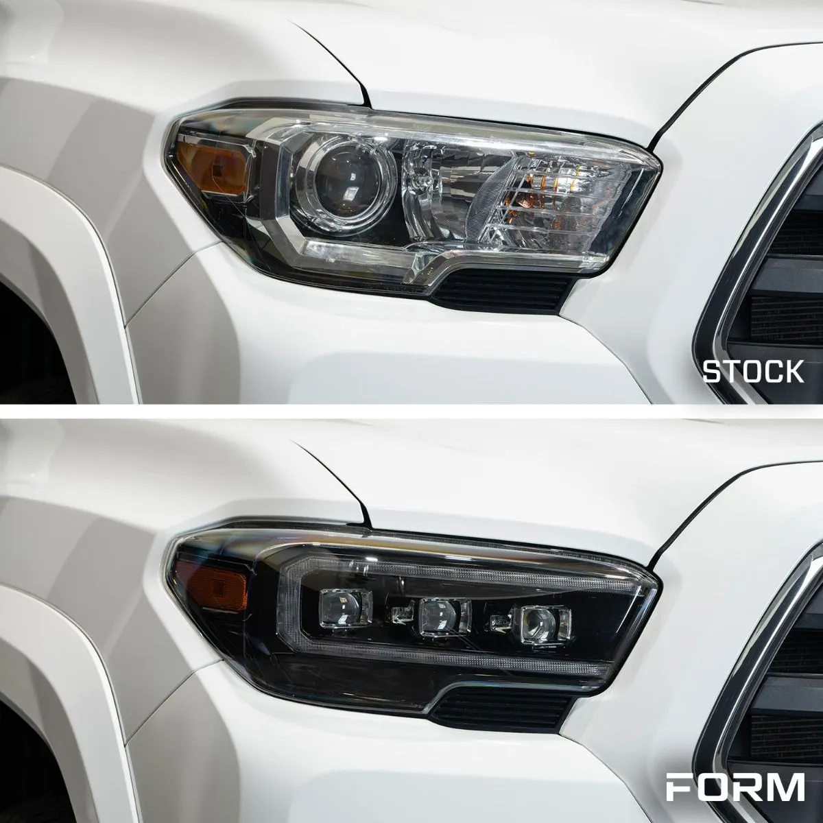 2016-2023 Toyota Tacoma Sequential LED Projector Headlights (Pair)