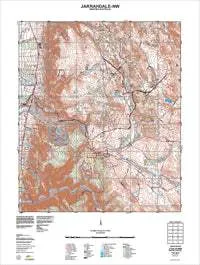 2133-III-NW Jarrahdale Topographic Map by Landgate (2011)