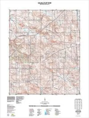 2230-II-SW Qualeup Topographic Map by Landgate (2011)