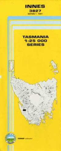 3827 Innes Topographic Map (1st Edition) by TasMap (1991)