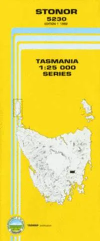 5230 Stonor Topographic Map (1st Edition) by TasMap (1992)