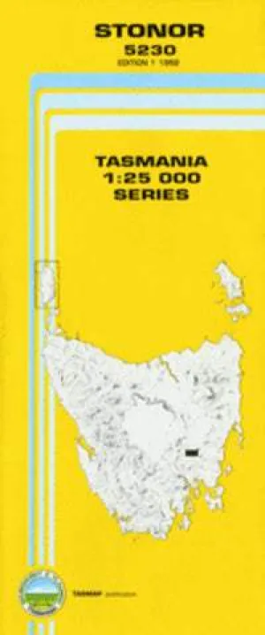 5230 Stonor Topographic Map (1st Edition) by TasMap (1992)