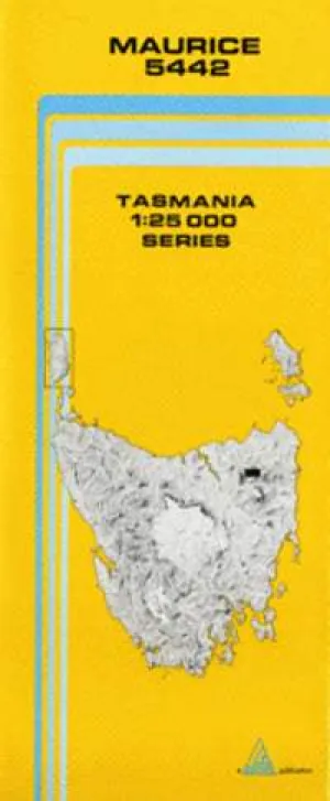 5442 Maurice Topographic Map (1st Edition) by TasMap (1983)