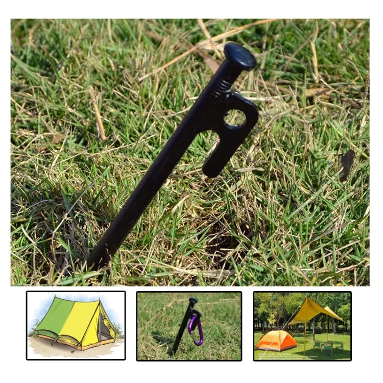 8 PCS 25cm Outdoor Camping Windproof Fixed Canopy Ground Nails