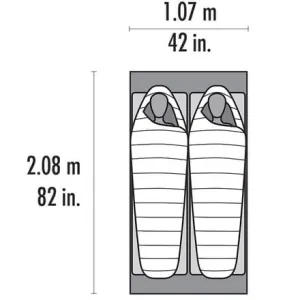 Advance Pro 2 Tent: 2 Person, 4 Season MSR, Orange