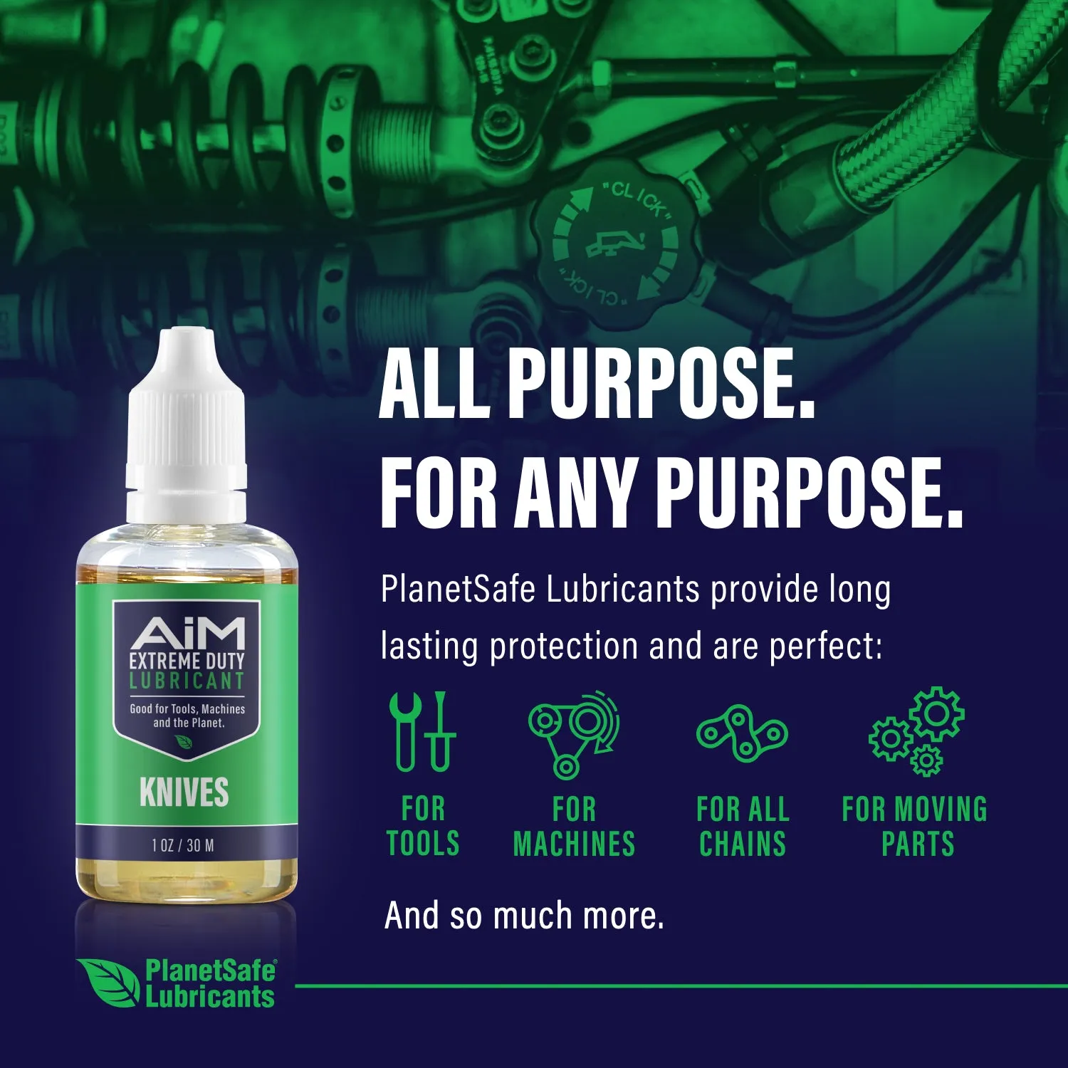 AiM Extreme Duty Lubricant | Knife Oil | Specialty | 1oz precision