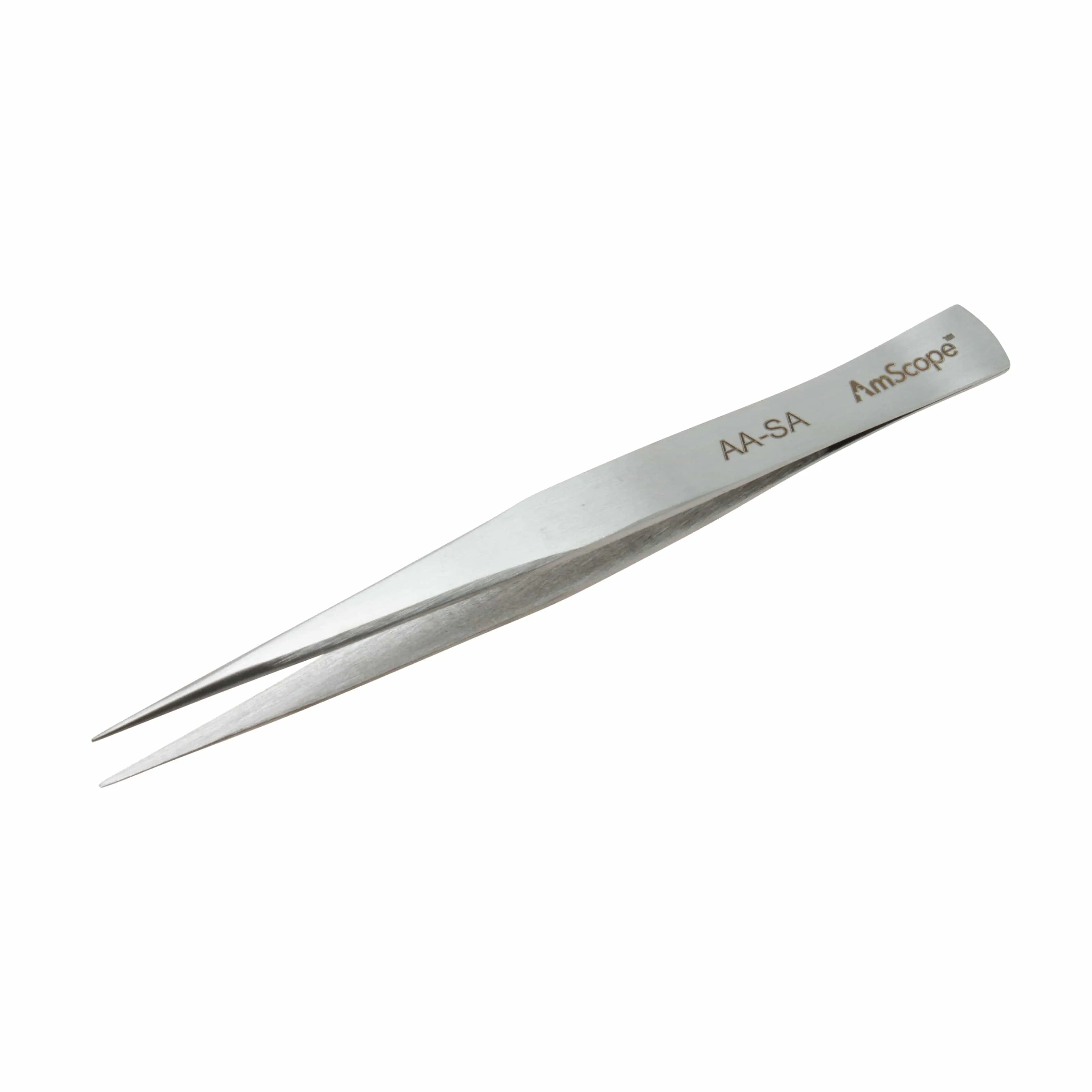 AmScope High Precision 5-inch Straight Precise Tip Tweezers