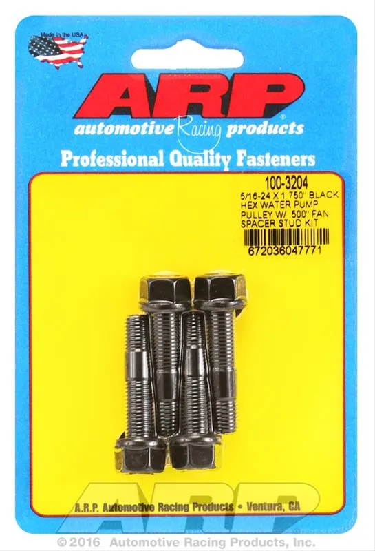 ARP Water Pump Pulley Stud Kits 100-3204