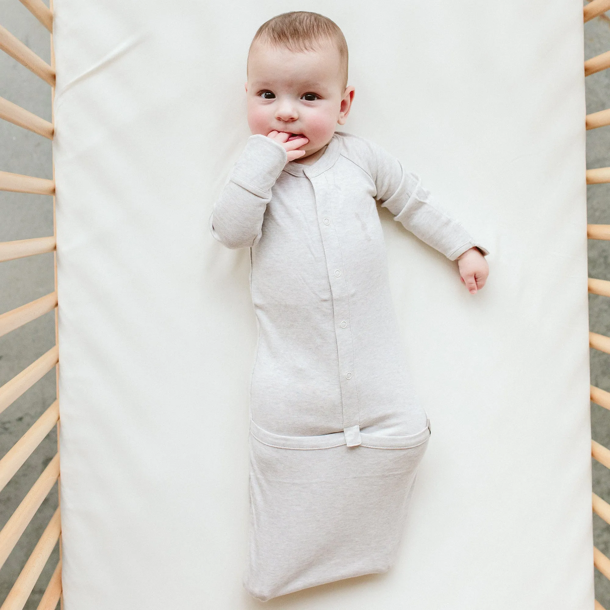 Baby Sleep Gowns | Storm Gray