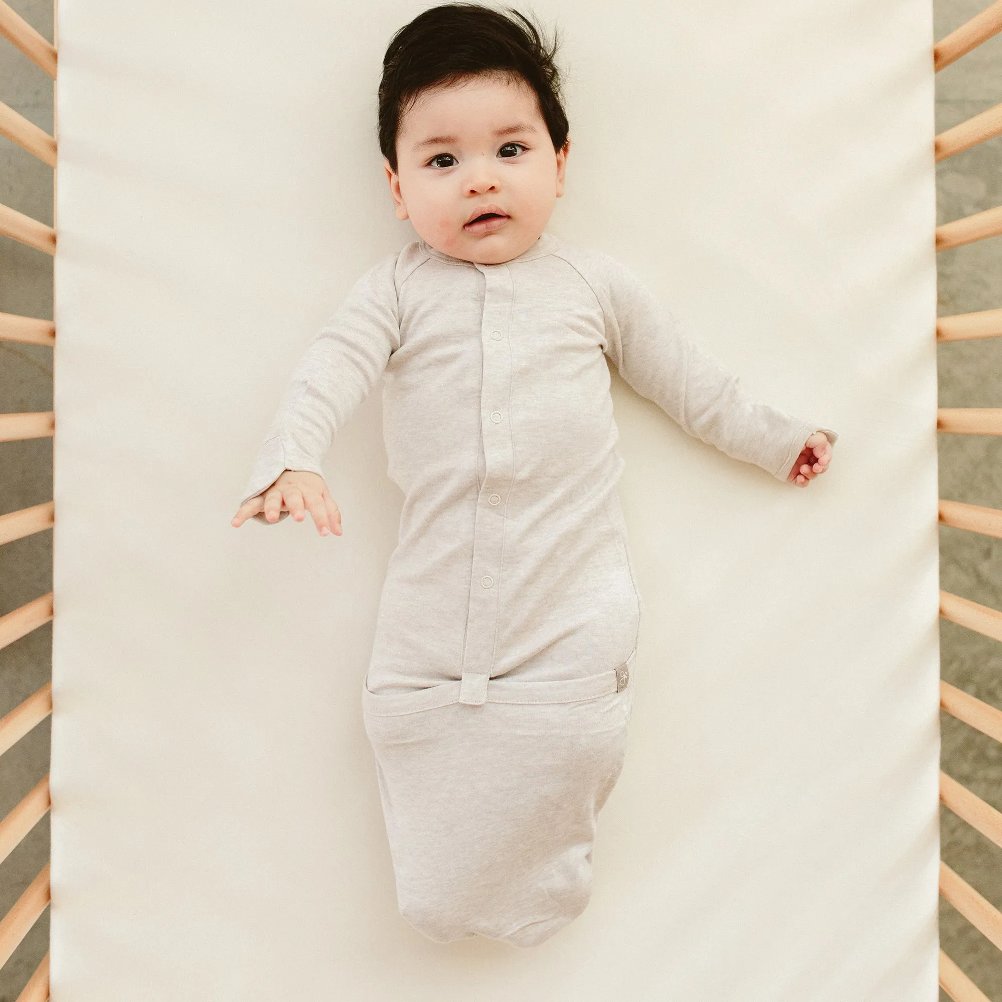 Baby Sleep Gowns | Storm Gray