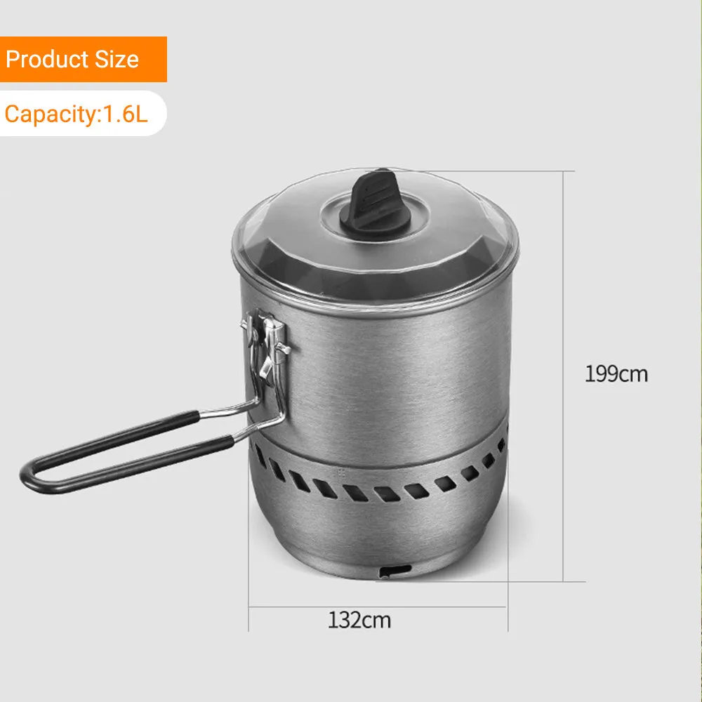 Backpack Camping Stove System, All in One Gas Outdoor Camping Stove（Gas Tank Not Included）