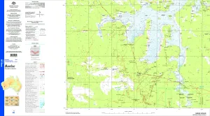 Barlee SH50-08 Topographic Map 1:250k