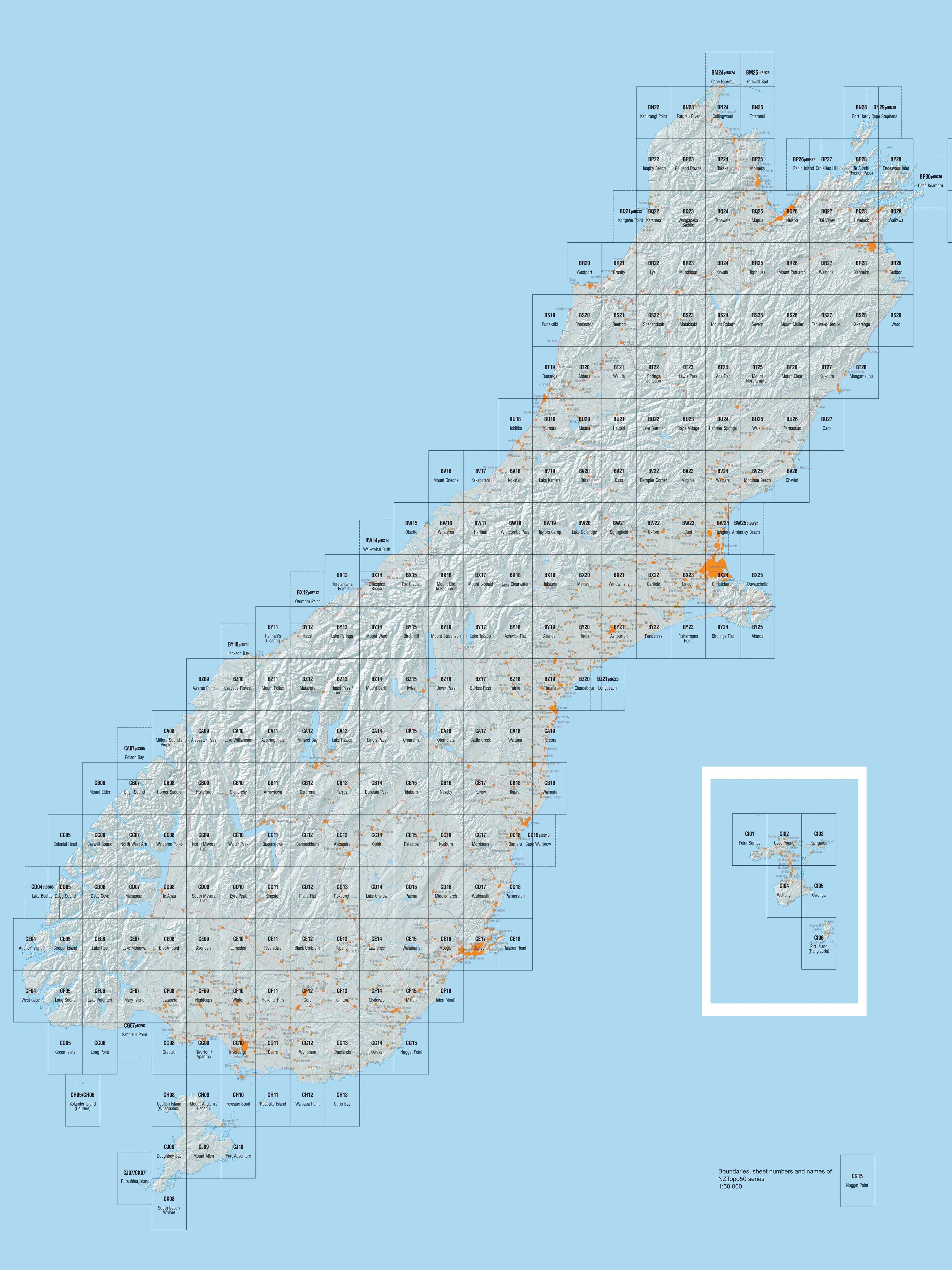 BC34 - Ngatea Topo50 map