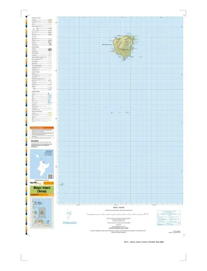 BC37 - Mayor Island (Tuhua) Topo50 map