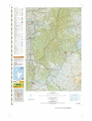 BH34 - Raurimu Topo50 map