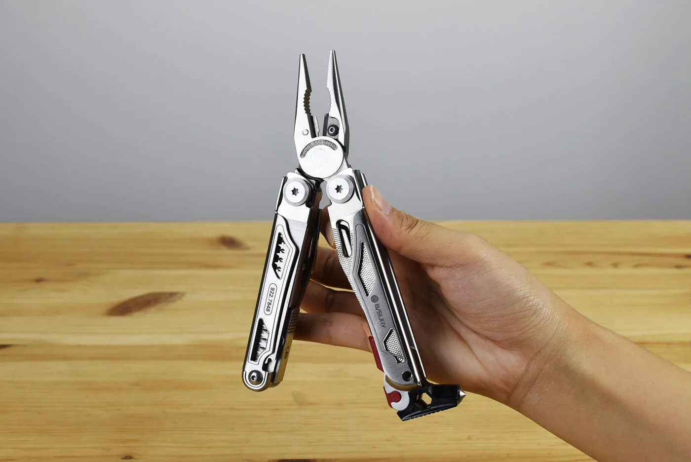 Bibury Plier Multitool (22-in-1) w/ Pocket Clip