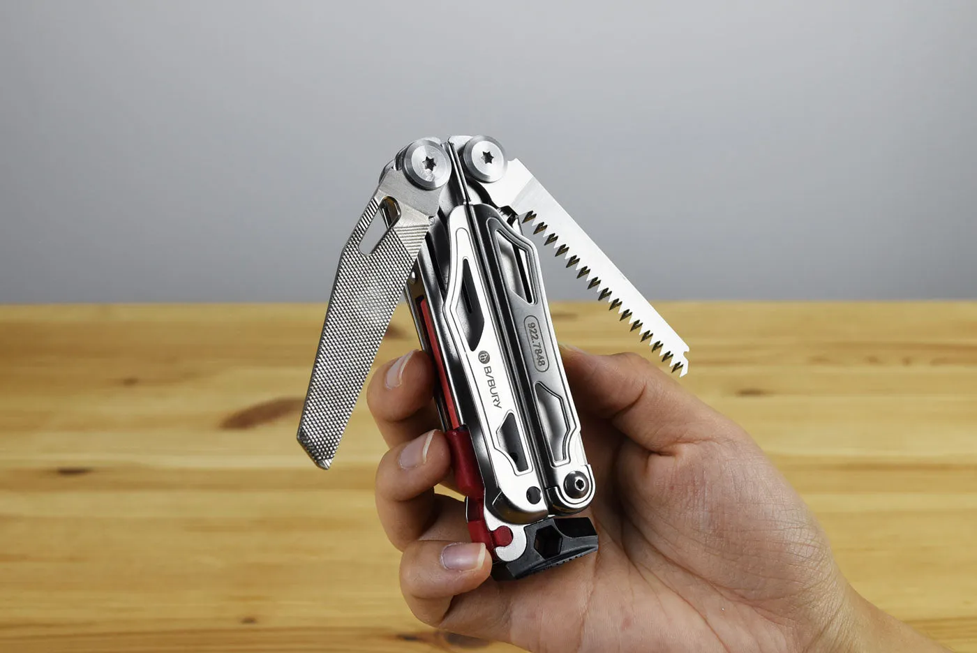 Bibury Plier Multitool (22-in-1) w/ Pocket Clip