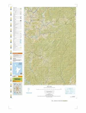 BJ31 - Strathmore Topo50 map