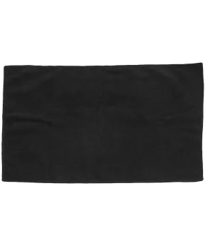 Black - Microfibre bath towel