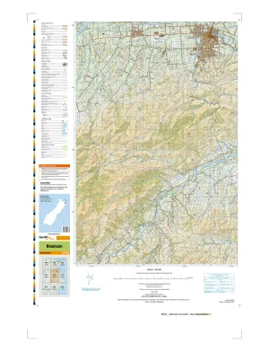 BR28 - Blenheim Topo50 map