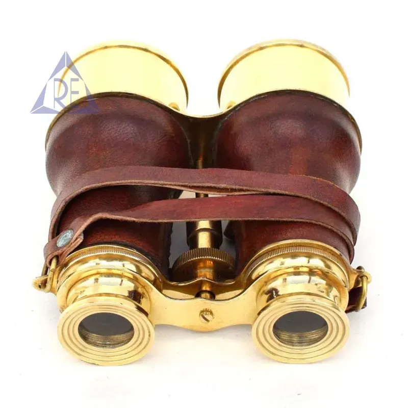 Brass Leather Binocular BB05