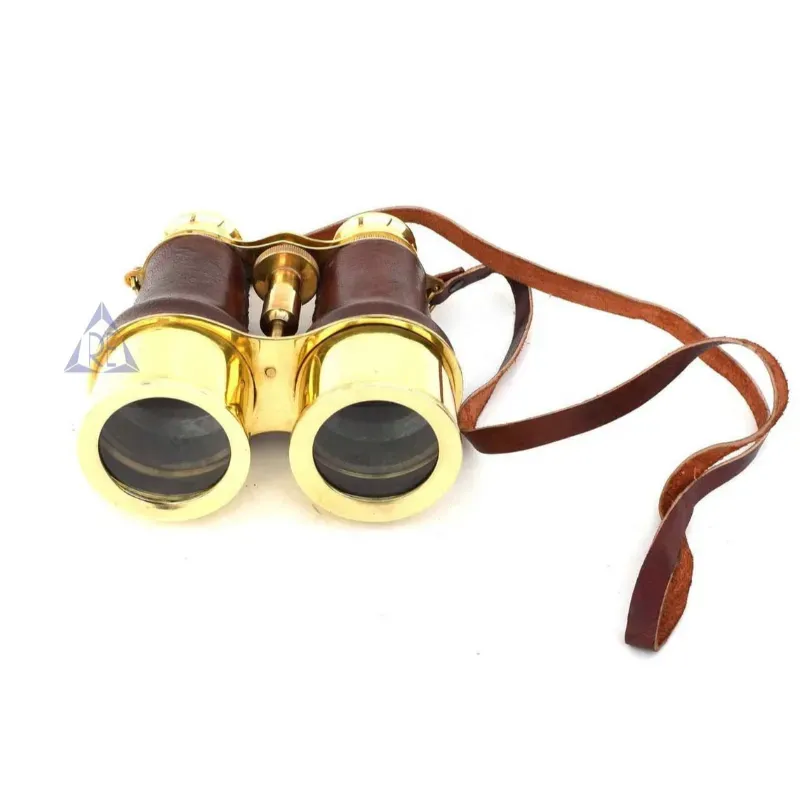 Brass Leather Binocular BB05