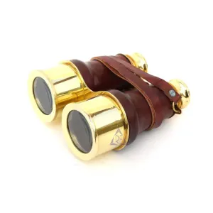 Brass Leather Binocular BB05