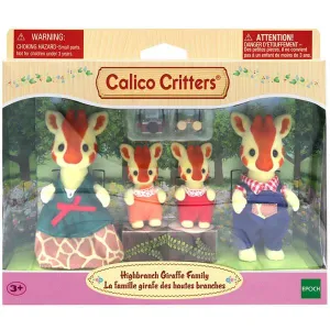 Calico Critters Highbranch Giraffe Family