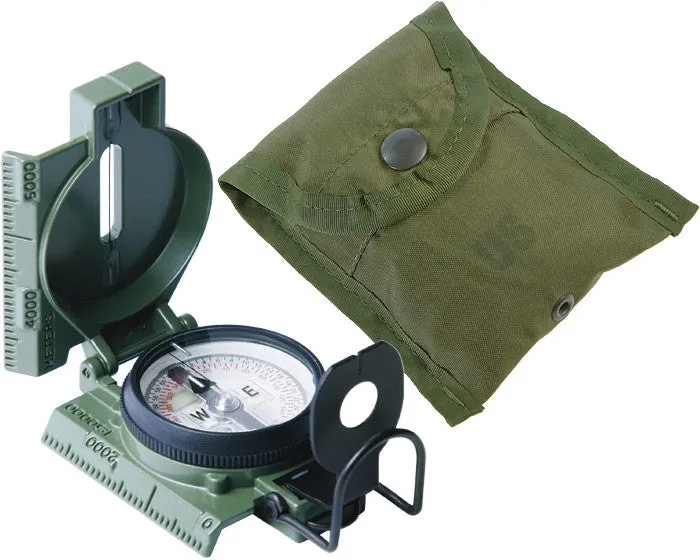 Cammenga Olive Drab - Genuine Military Lensatic Phosphores Compass - USA Made