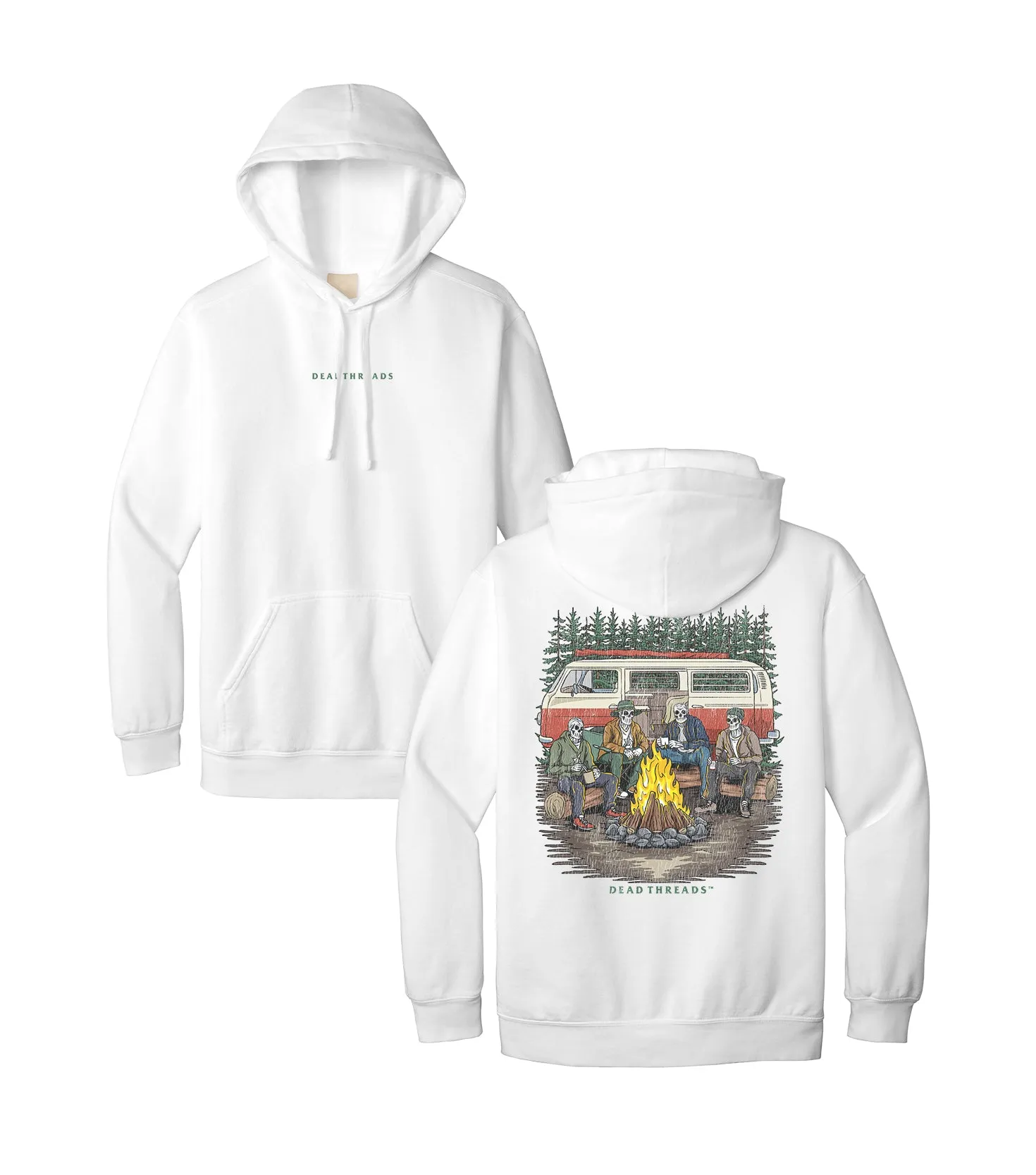 CAMPING IS IN TENTS - “DT ESSENTIAL" HOODIE