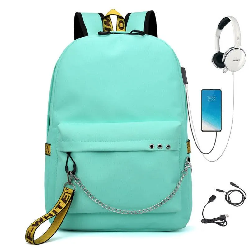 Canvas Backpack - Teal