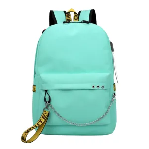 Canvas Backpack - Teal