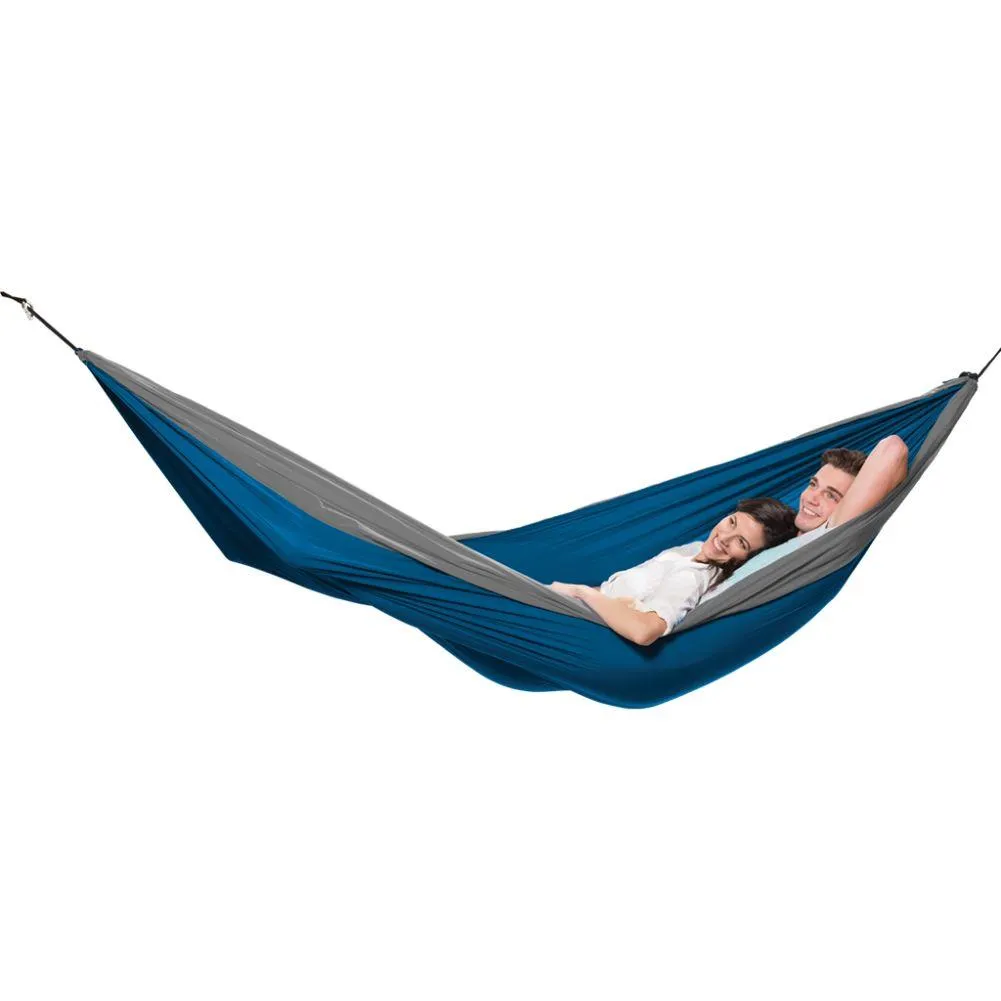 Coghlan Double Parachute Hammock (Blue/Grey)