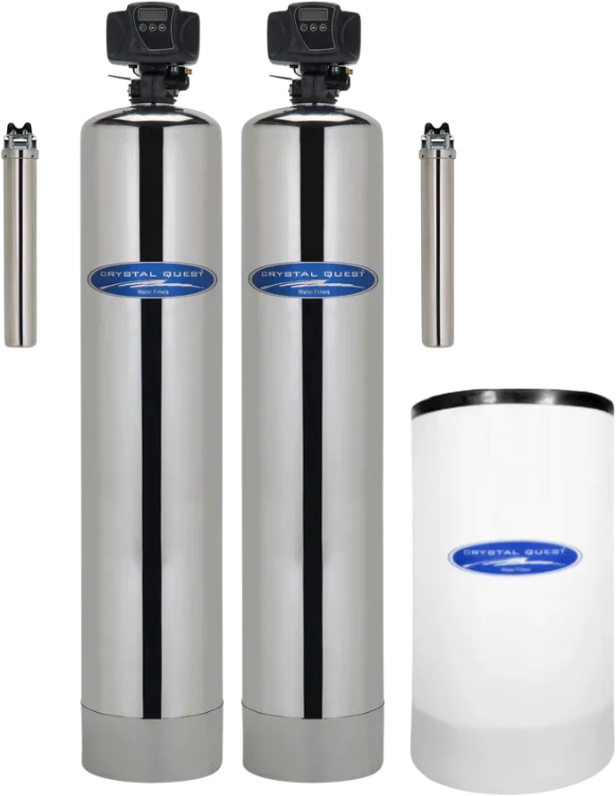 Crystal Quest Tannin Whole House Water Filter Stainless Steel New