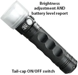 EagleTac SX30A6D 6x AA 1405 Lumens LED   ARRAY CREE XP-L HI V3