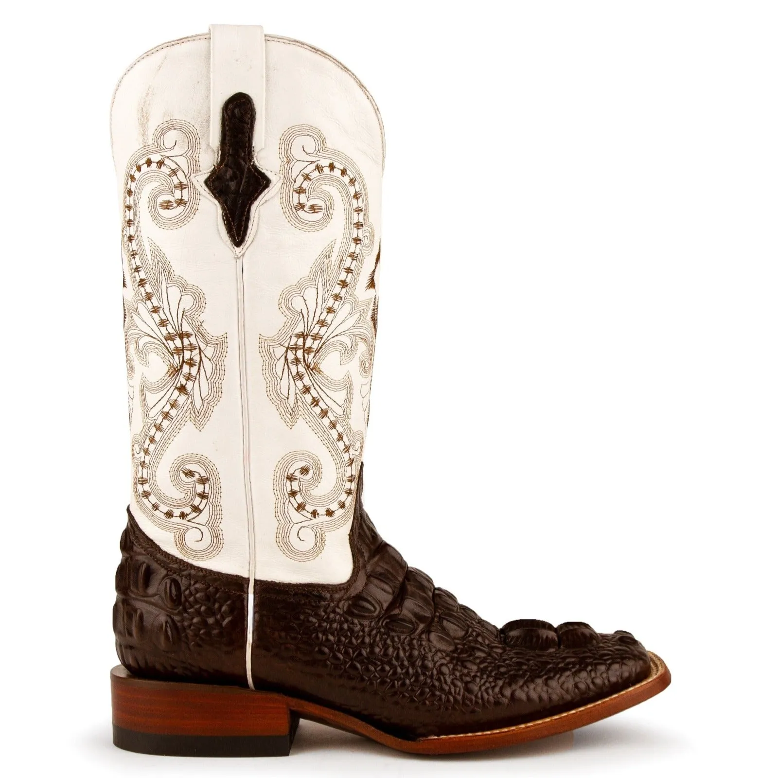 Ferrini Women's Rancher Cowhide Print Square Toe Boots 90493-09