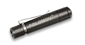 Folomov EDC C1 400 Lumens LED Flashlight Micro-USB Rechargeable 10440 Battery