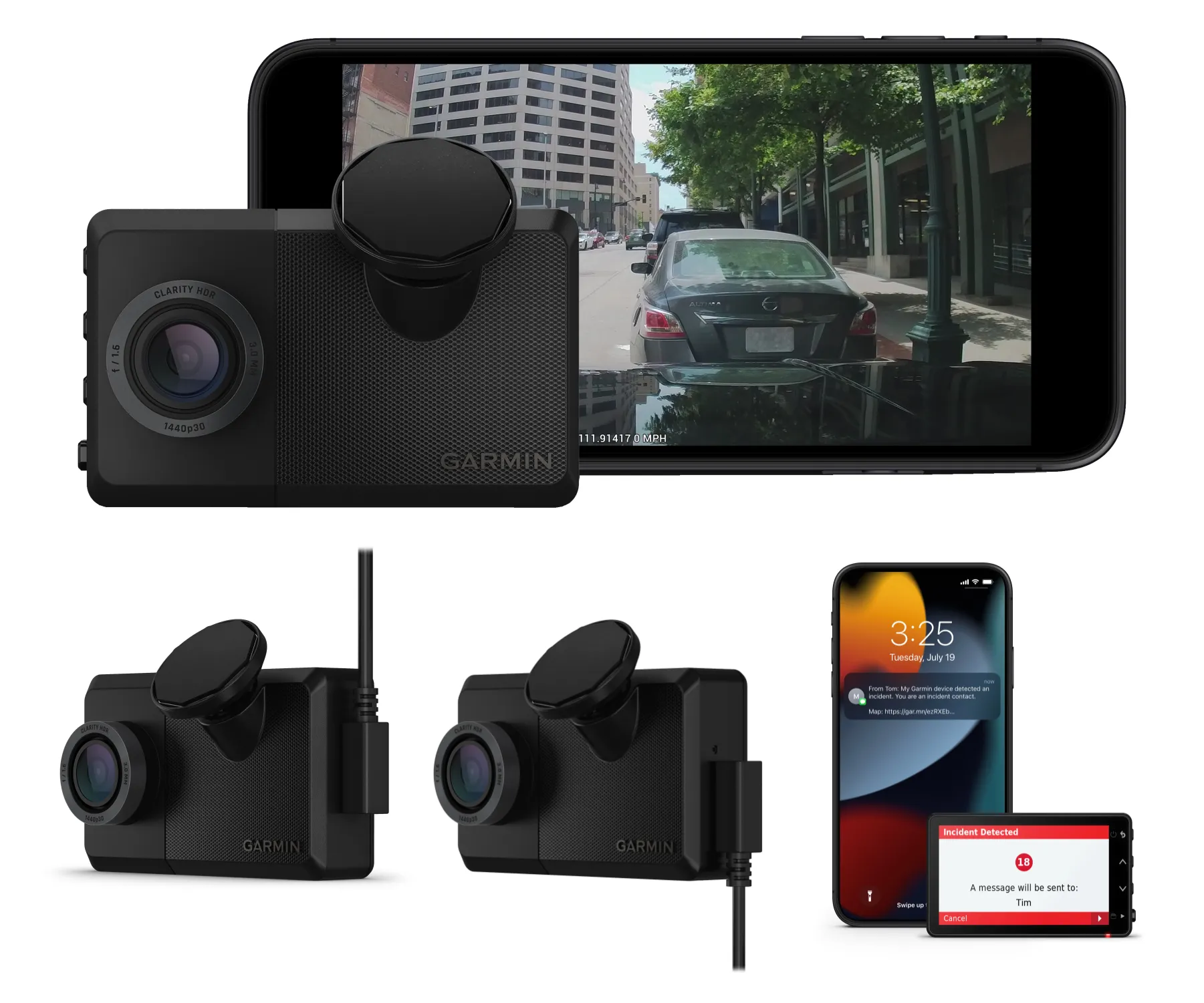 Garmin Dash Cam Live 24/7 Live View Always-Connected