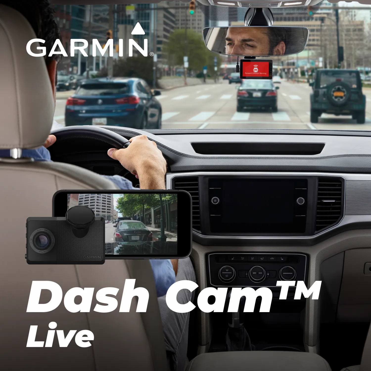 Garmin Dash Cam Live 24/7 Live View Always-Connected