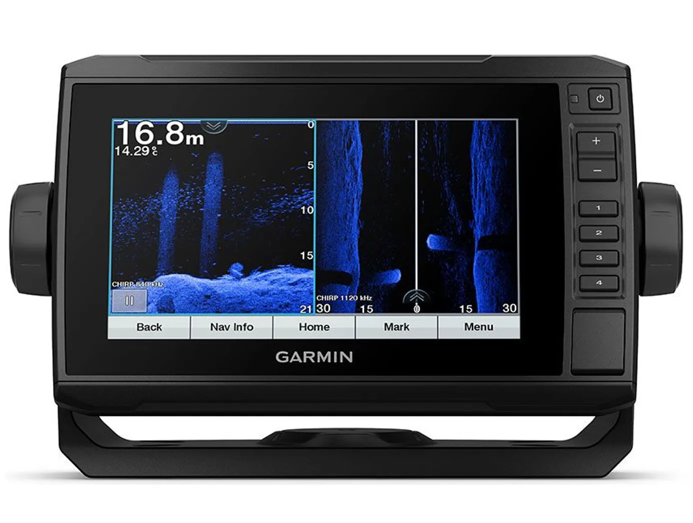 Garmin ECHOMAP UHD 75sv Chartplotter/Fishfinder - With UK & Ireland Pre Loaded Cartography