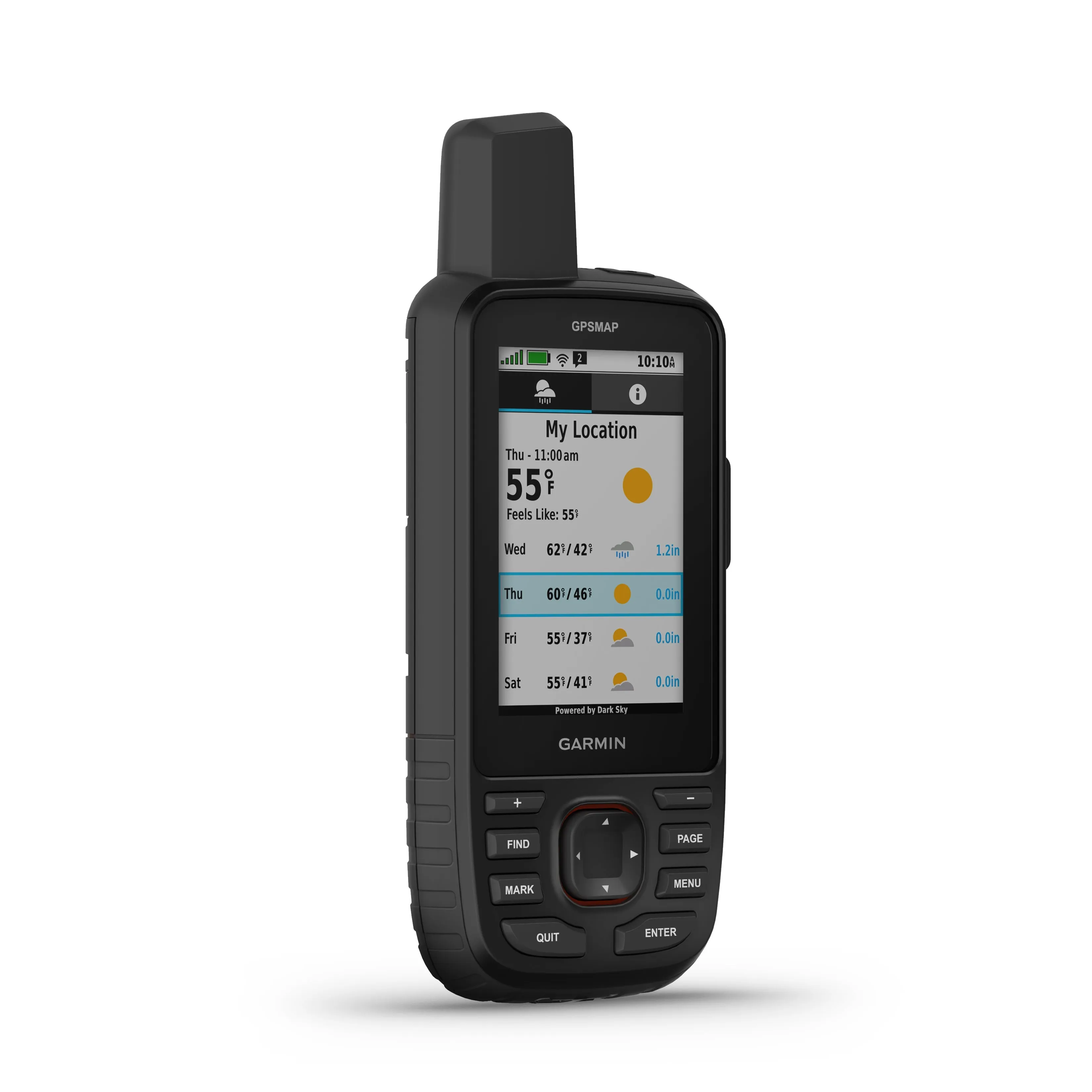 Garmin GPSMAP 67i Rugged GPS Hiking Handheld, 3in Display