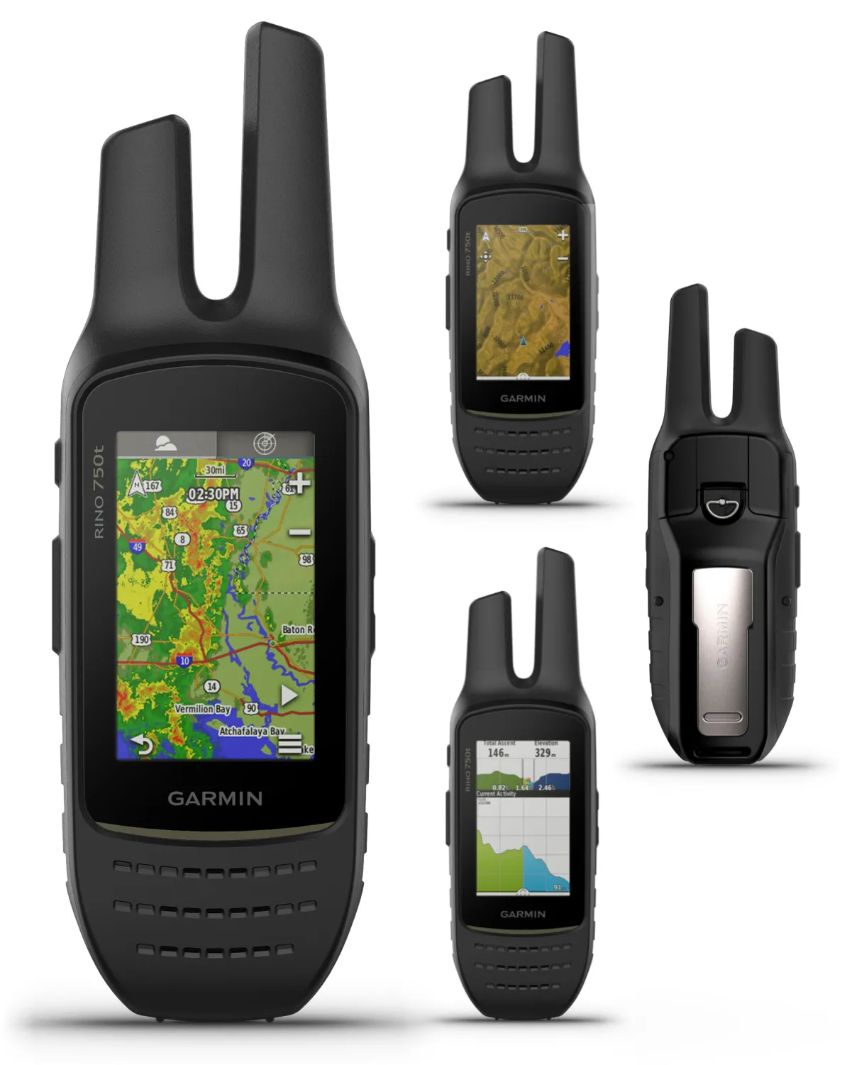 Garmin Rino 750t Two-Way Radio with Topo Mapping