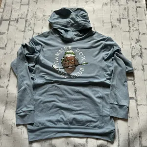 Hammer Down "Golf Club" Lightweight Hoodie - Light Blue