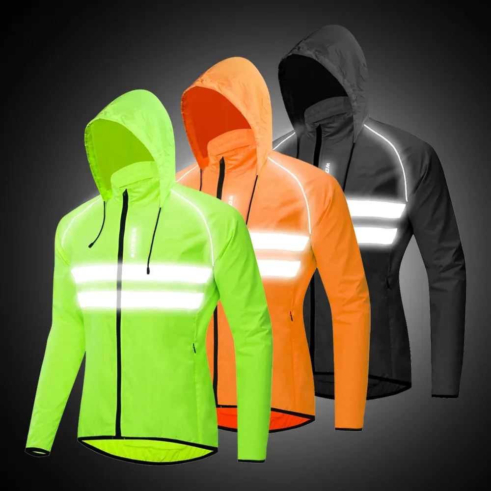 Hooded Reflective Jacket