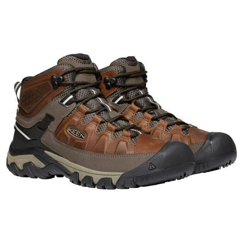 Keen Targhee III Mid Men's Waterproof Walking Boots - Chestnut/Mulch