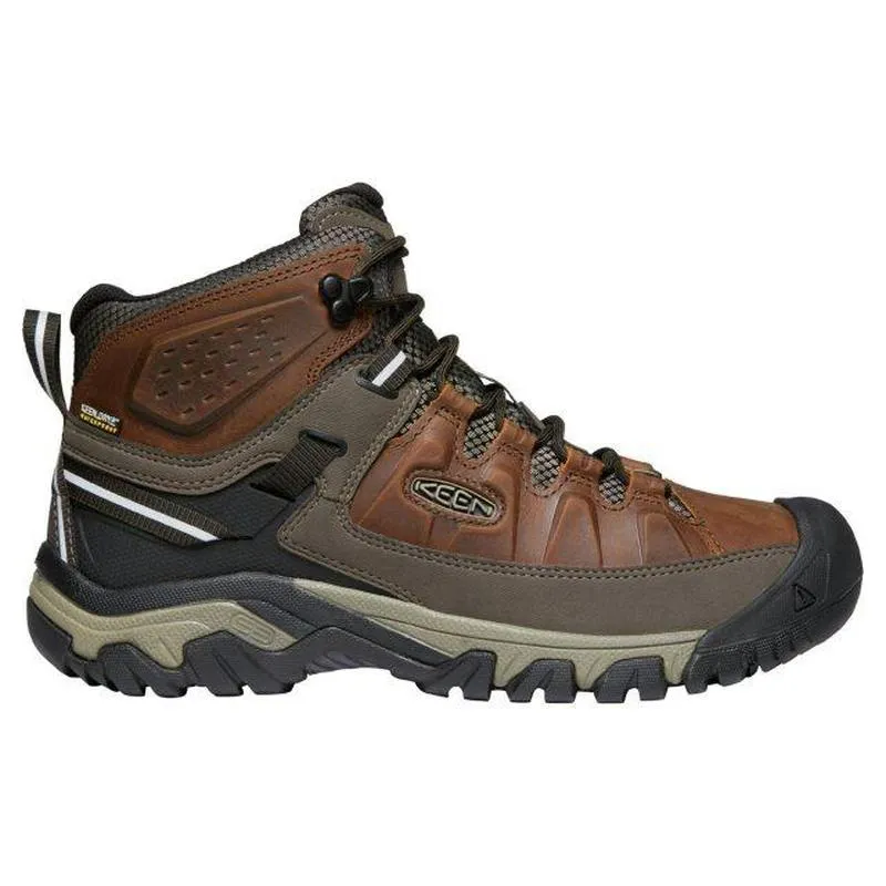 Keen Targhee III Mid Men's Waterproof Walking Boots - Chestnut/Mulch