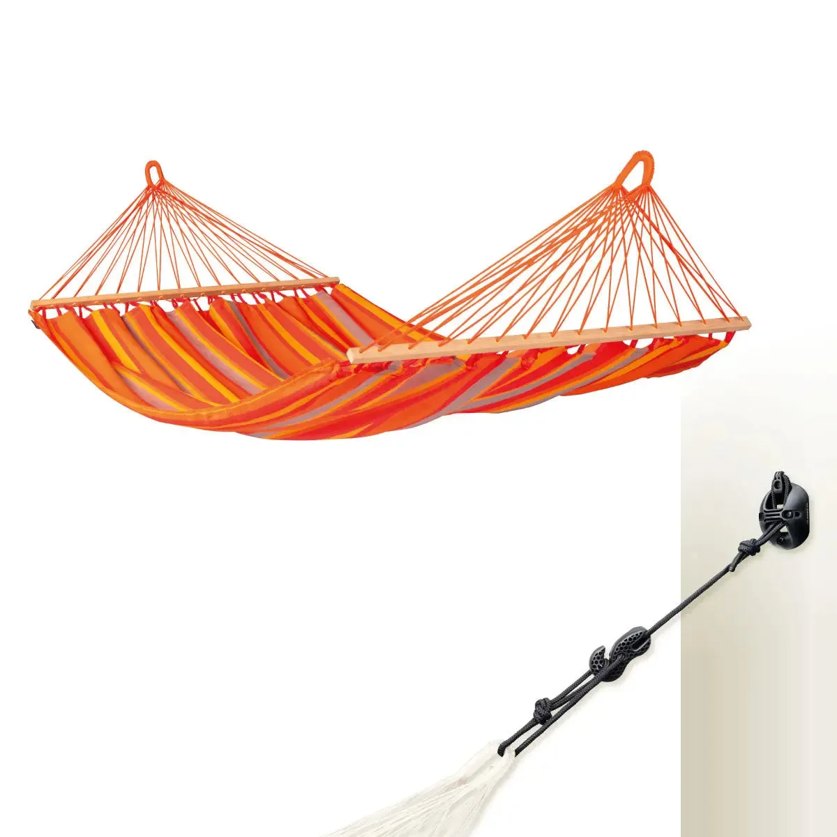 LA SIESTA Alisio Single Spreader Bar Hammock (W 140 cm)